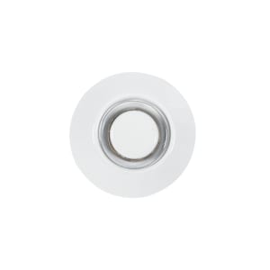 Illuminated Wired Doorbell Push Button White