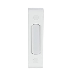 Illuminated Wired Doorbell Push Button White
