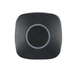 Illuminated Wireless Doorbell Push Button Black