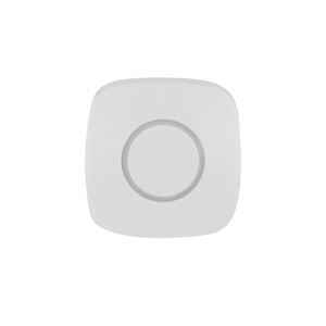 Illuminated Wireless Doorbell Push Button White