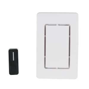 Smart Wired Doorbell with Push Button White