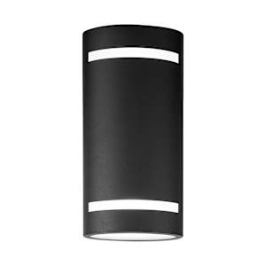 VERTUO Alba 2-light Outdoor Wall Mount Black
