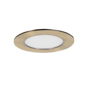 VERTUO Ultrathin LED Recessed Light 4 in. Antique Brass