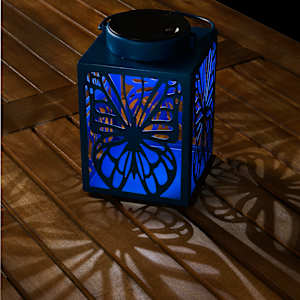 VERTUO Butterflies Solar Lantern Various Colours