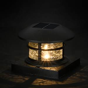 Lampe à énergie solaire pour poteau VERTUO