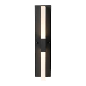 Corin LED Outdoor Wall Mount Black