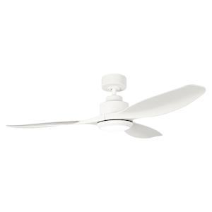 VERTUO Snow Ceiling Fan White 52 in.