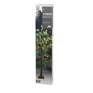 VERTUO Eucalyptus Illuminated Tree 96 lights