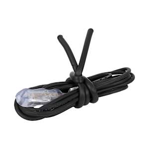NEKTRA Twist Ties 36 in. Black Pkg/2