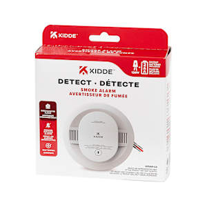 Avertisseur de fumée 120 V et pile de secours