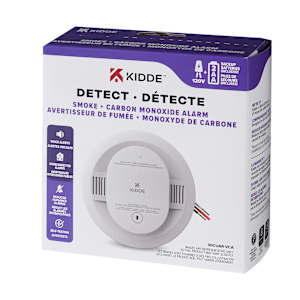 Talking Smoke and Carbon Monoxide Alarm 120 V and Battery
