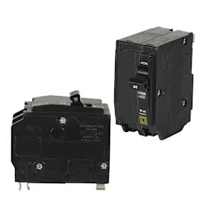 Square-D Double Circuit Breaker 50 A