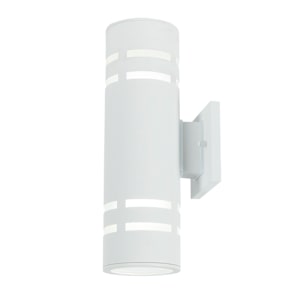 Tay 2-light Outdoor Wall Mount White