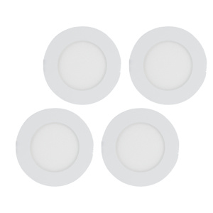 VERTUO Ultrathin LED Recessed Lights 4 in Pkg/4 White