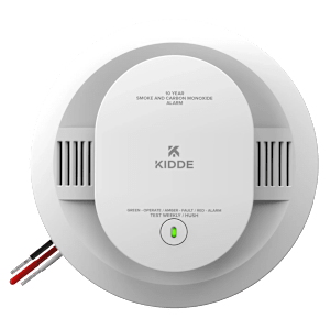 KIDDE Talking Smoke and Carbon Monoxide Alarm 120 V and 10-year Backup Battery
