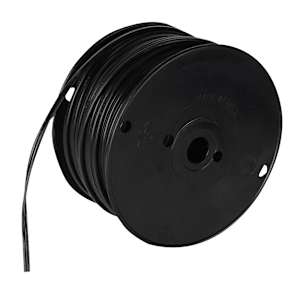 Lamp Cord 18/2 Black Bulk