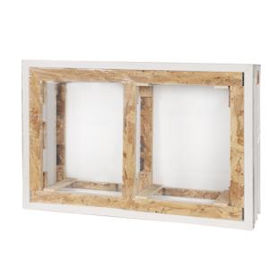 Cadre pour fenêtre de fondations (2 sections) 48 po x 24 po x 8 po