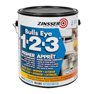 Bulls Eye 1-2-3 Latex Primer Interior and Exterior 3.7 L