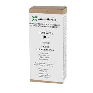 Ensemble de retouche pour revêtement extérieur JH gris fer 450 ml