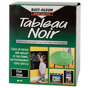Black Chalkboard Paint 887 ml