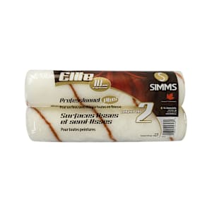 Rouleaux à peinturer Elite 9 1/2 po 10 mm Pqt/2