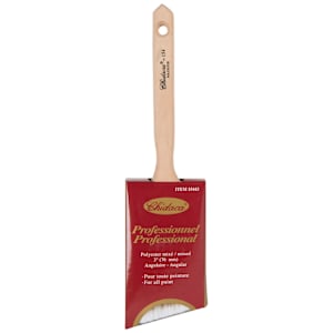 Professional Angular Brush Mixed Polyester 3 in.