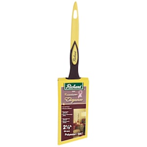 Pinceau angulaire Élégance en polyester SRT 2 1/2 po A. RICHARD