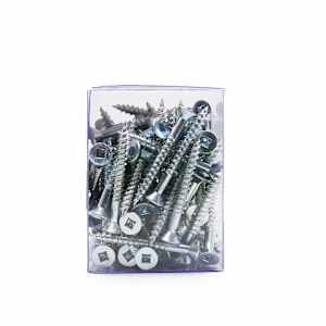Flat Head Wood Screws 1 1/4 in. n° 6 (100-Pack)