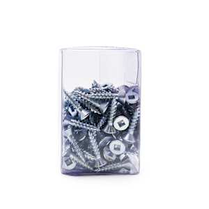 Flat Head Wood Screws 5/8 in. n° 8 (100-Pack)