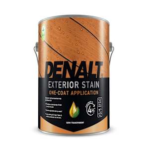 Teinture d'extérieur semi-transparente Denalt base teintable 3,78 L