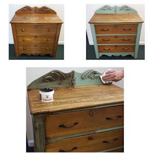 Dark Paste Wax for Chalk Paint Powder 170 g