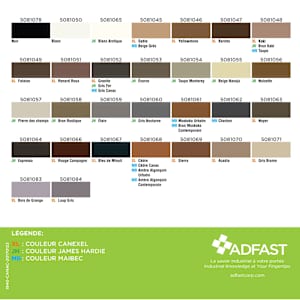Scellant hybride Adseal porte-fenêtre-revêtement bois de grange 304 ml
