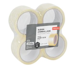 Packing Tape 48 mm x 50 m Pkg/4
