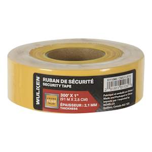 Ruban de sécurité 1 3/16 po x 300 pi WULKEN