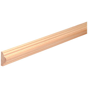 Clear Jointed Pine Decorative Moulding 9/16 in. x 1 1/8 in. x 8 ft.