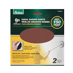 A. RICHARD Sanding Discs 9 in. 150 Grit Pkg/2