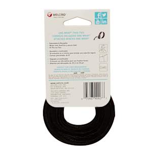 VELCRO® One-Wrap® Ties 1 1/2 in. x 8 in. Pkg/25