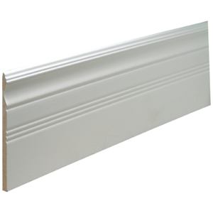 Colonial Wood Fibre Baseboard 3/8 in. x 7 3/8 in. x 8 ft.