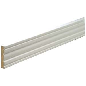 Chambranle colonial en fibre de bois 5/8 po x 3 1/8 po x 7 pi