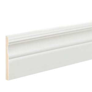 Colonial Wood Fibre Baseboard - 1/2 in. x 4-1/8 in. x 8 ft