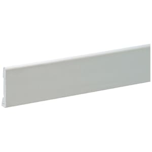 Plain PVC Case Moulding - 3/8 in. x 2-1/8 in. x 7 ft