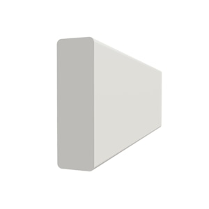 PVC Door Stop - 3/8 in. x 1-1/4 in. x 7 ft