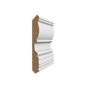 O'gee en fibre de bois 5/8 po x 4 1/2 po x 8 pi