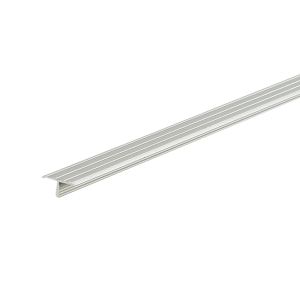 Moulure en T pour céramique 13/16 po argent