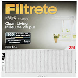 3M Filtrete 300 Furnace Filter 20 in. x 20 in.