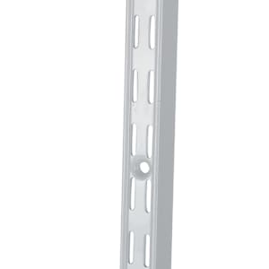 Montant à crémaillère double pour tablettes 40 po