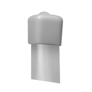 Square End Caps for Mesh Shelves Pkg/2