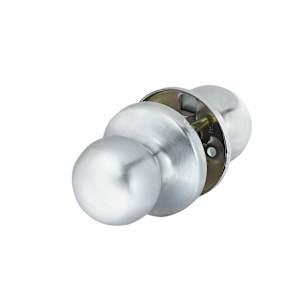 Fairfax Passage Door Knob Satin Chrome