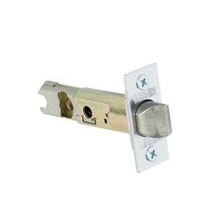 Fairfax Bathroom Door Knob Satin Chrome