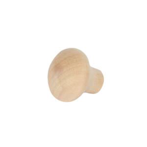 Bourgogne Wooden Cabinet Knob Solid Maple 32 mm